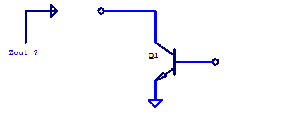Output impedance of common-emitter (CE) amplifier.
